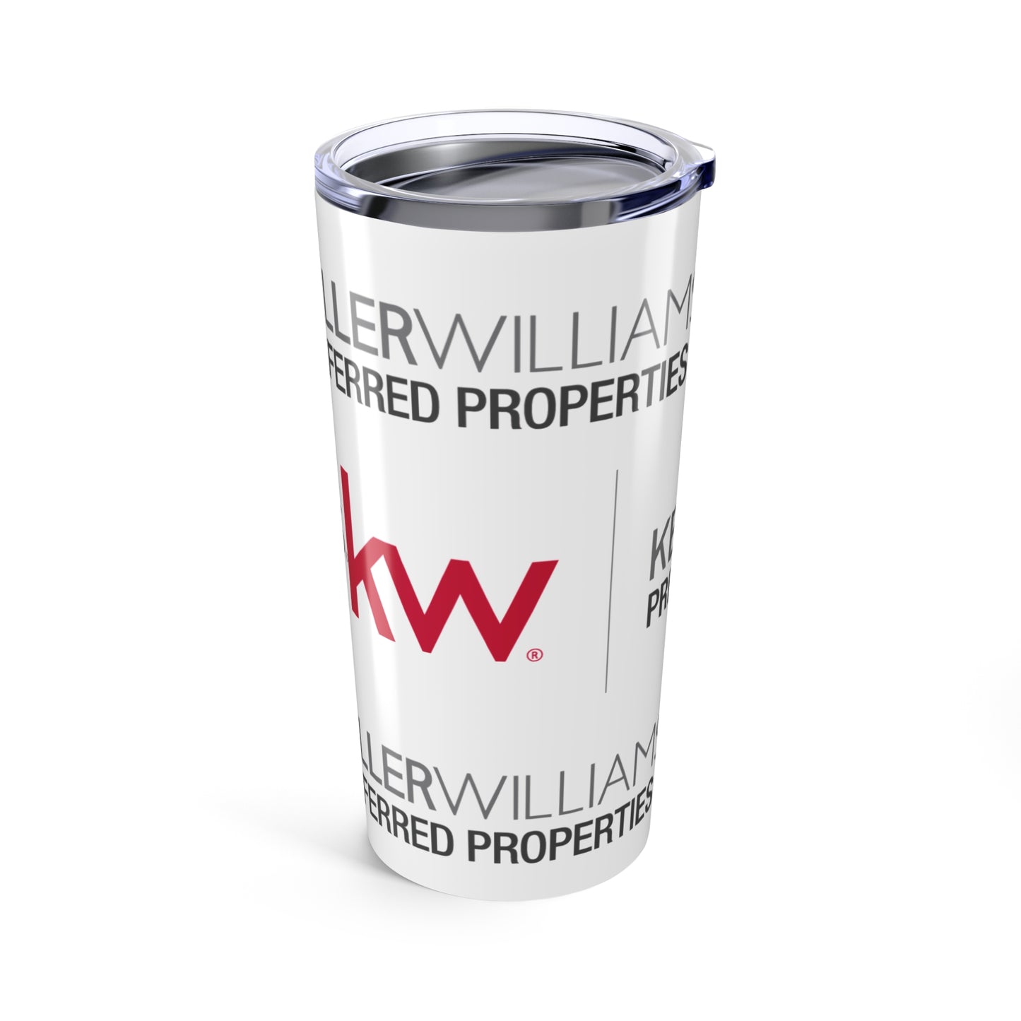 Personalized Realtor Tumbler 20oz | Unique Gift for Home Buyers | Hot & Cold Beverage Insulated Cup | Custom Logo | KW Properties