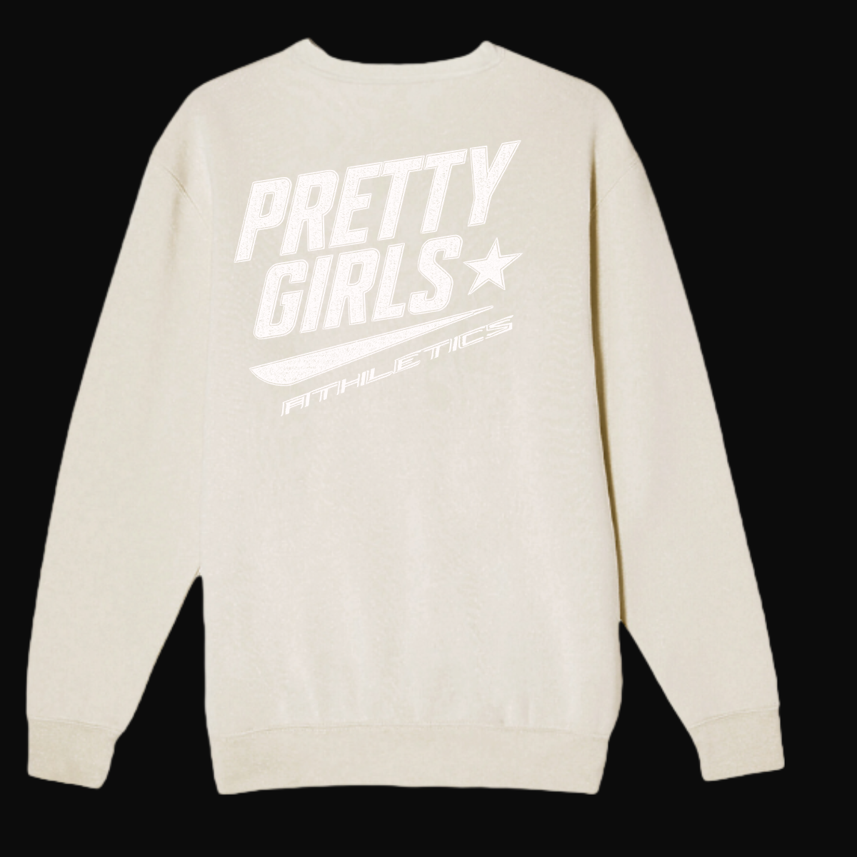 Pretty Girls Athletics – Signature Pink Embroidered Crew Neck