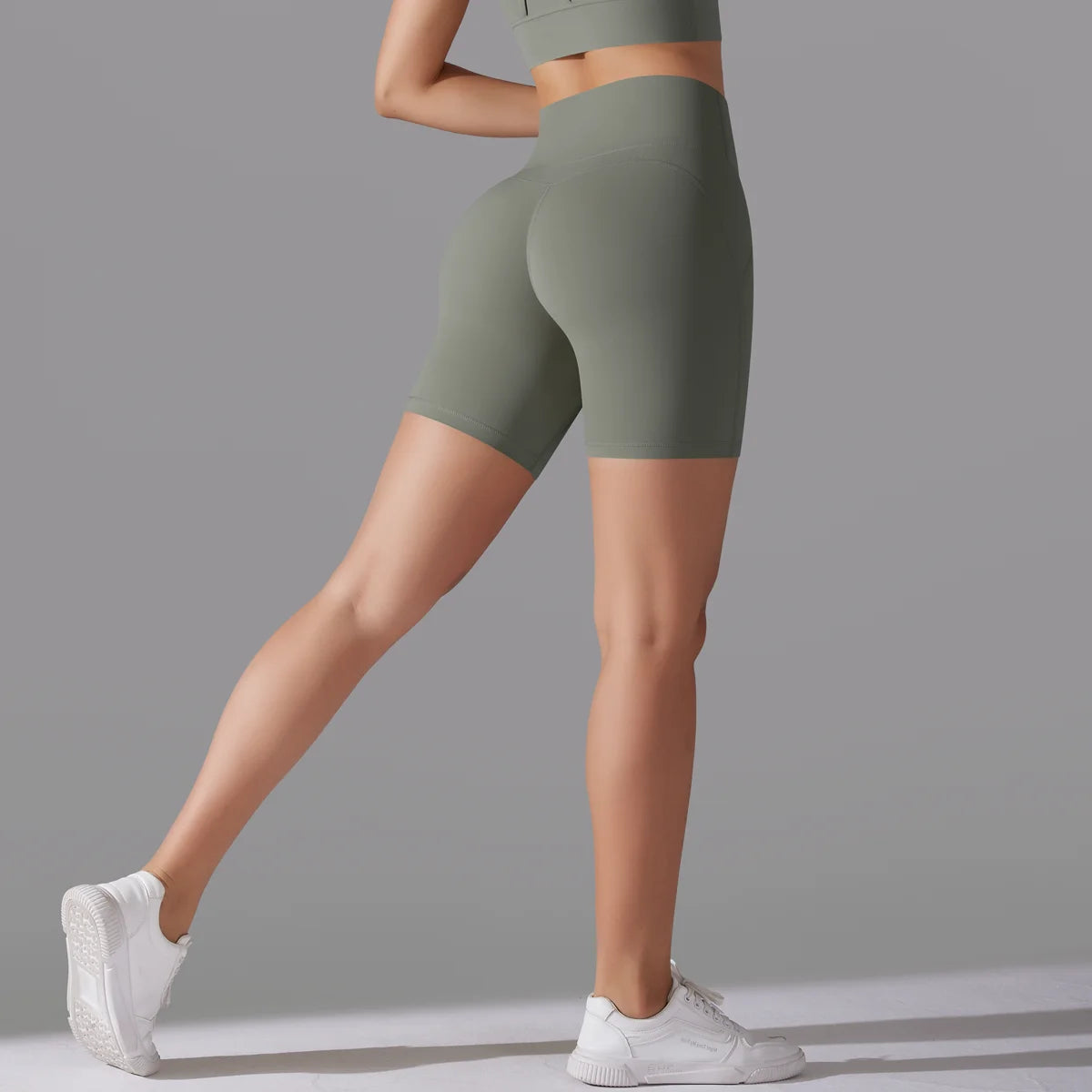 Yoga Shorts Women Fitness Shorts Running Cycling Shorts Breathable Sports Leggings High Waist Summer Workout Gym Shorts
