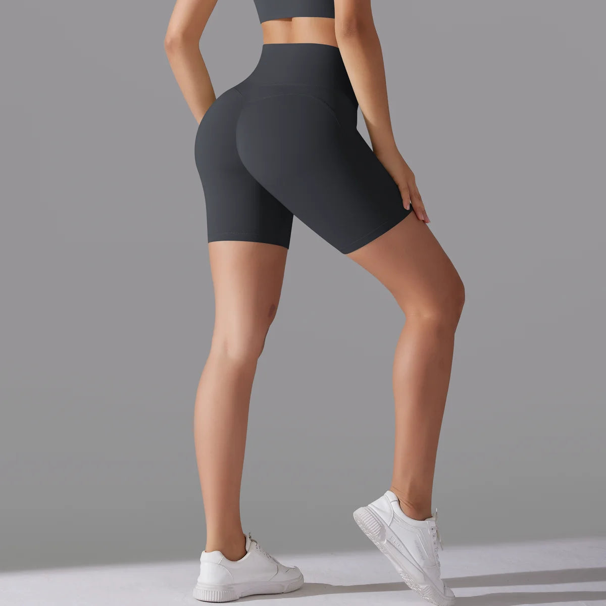 Yoga Shorts Women Fitness Shorts Running Cycling Shorts Breathable Sports Leggings High Waist Summer Workout Gym Shorts