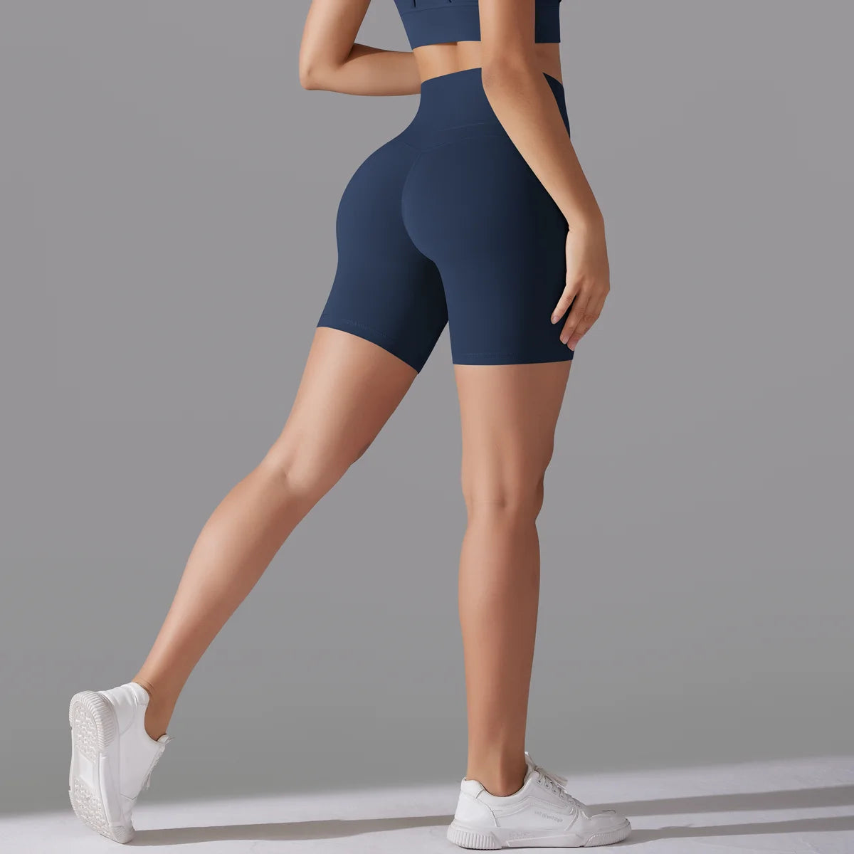 Yoga Shorts Women Fitness Shorts Running Cycling Shorts Breathable Sports Leggings High Waist Summer Workout Gym Shorts