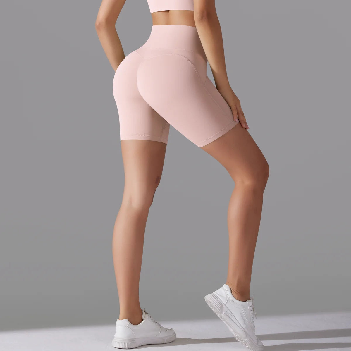 Yoga Shorts Women Fitness Shorts Running Cycling Shorts Breathable Sports Leggings High Waist Summer Workout Gym Shorts