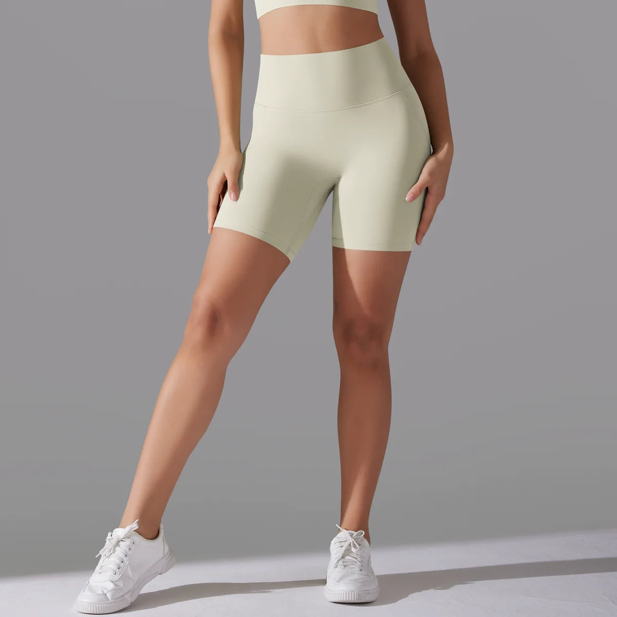 Yoga Shorts Women Fitness Shorts Running Cycling Shorts Breathable Sports Leggings High Waist Summer Workout Gym Shorts