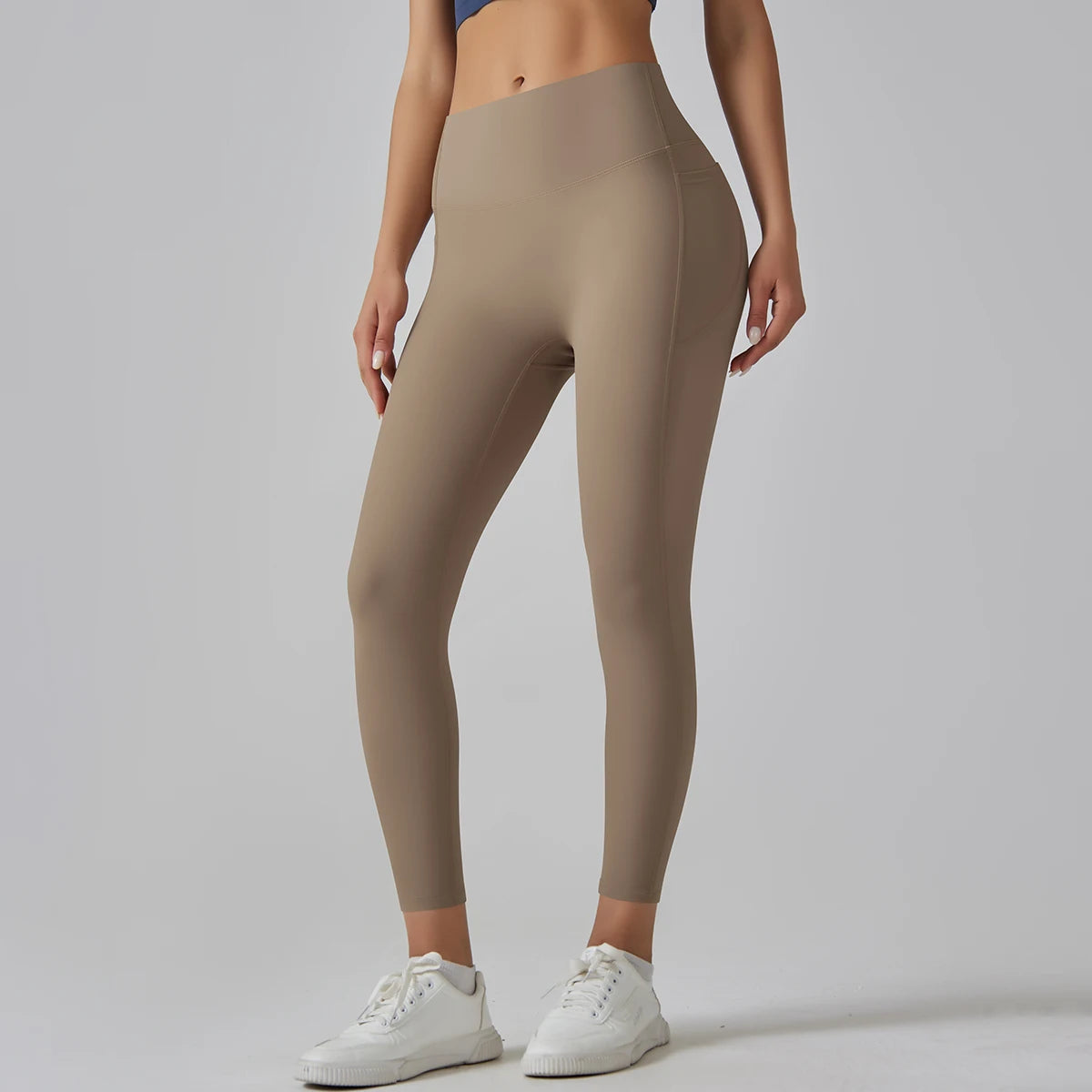 Women Leggings With Pockets Yoga Pants Gym Leggings Sport Women Fitness High Waist Female Legging Tummy Control Running Training