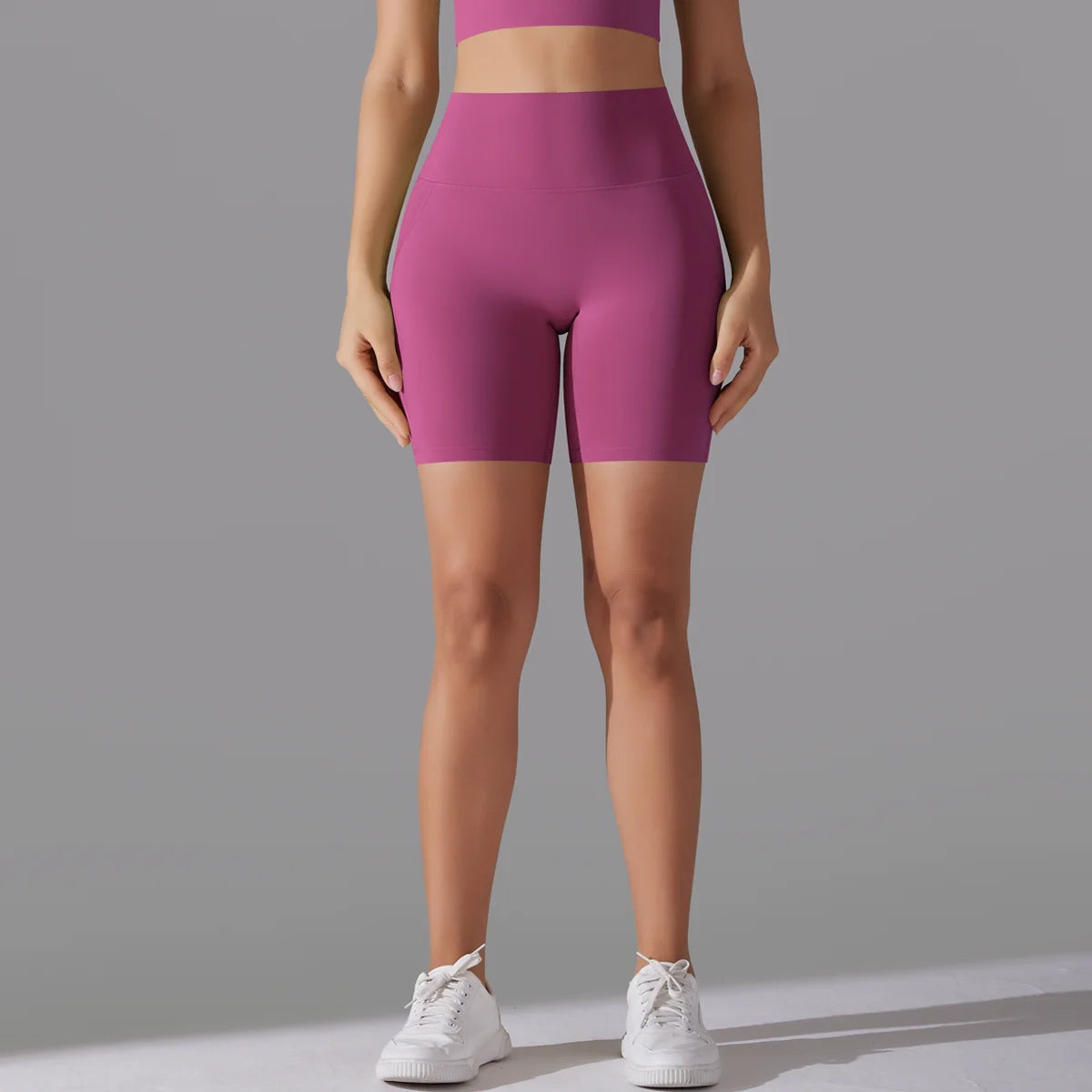 Yoga Shorts Women Fitness Shorts Running Cycling Shorts Breathable Sports Leggings High Waist Summer Workout Gym Shorts
