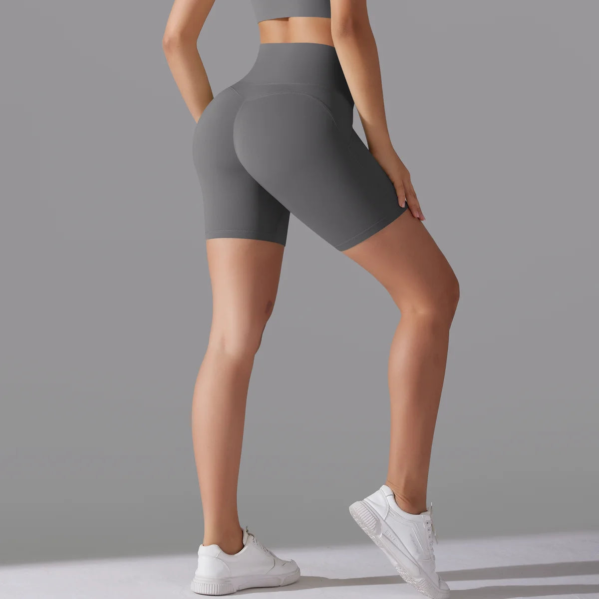 Yoga Shorts Women Fitness Shorts Running Cycling Shorts Breathable Sports Leggings High Waist Summer Workout Gym Shorts