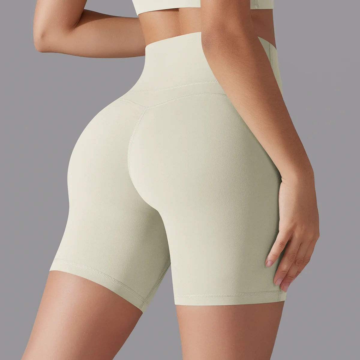 Yoga Shorts Women Fitness Shorts Running Cycling Shorts Breathable Sports Leggings High Waist Summer Workout Gym Shorts