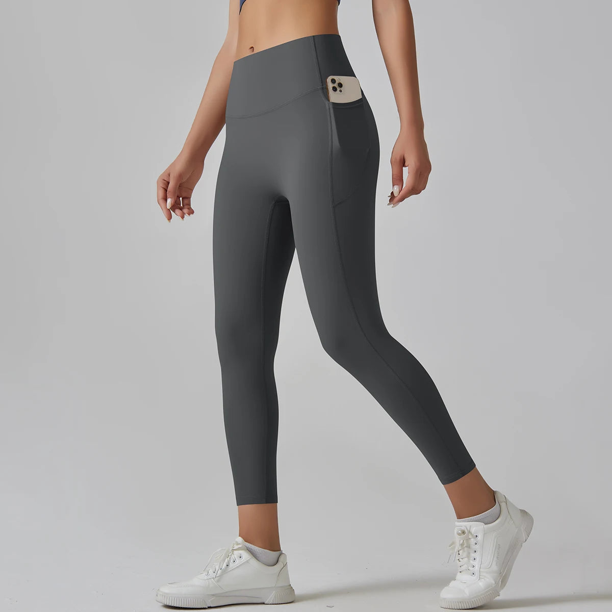 Women Leggings With Pockets Yoga Pants Gym Leggings Sport Women Fitness High Waist Female Legging Tummy Control Running Training