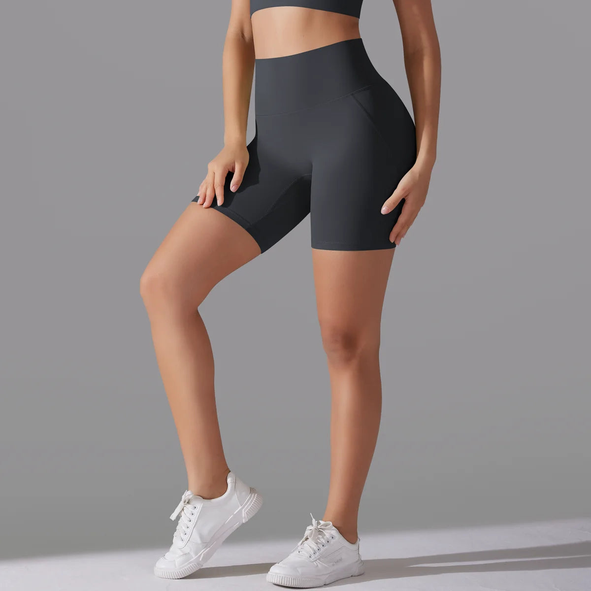 Yoga Shorts Women Fitness Shorts Running Cycling Shorts Breathable Sports Leggings High Waist Summer Workout Gym Shorts