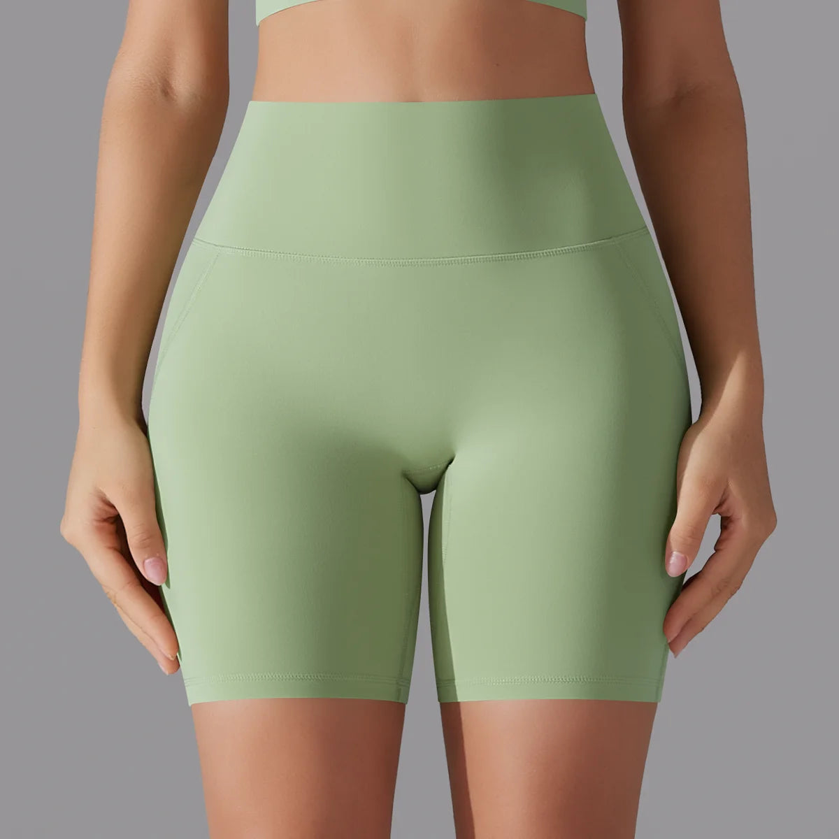 Yoga Shorts Women Fitness Shorts Running Cycling Shorts Breathable Sports Leggings High Waist Summer Workout Gym Shorts