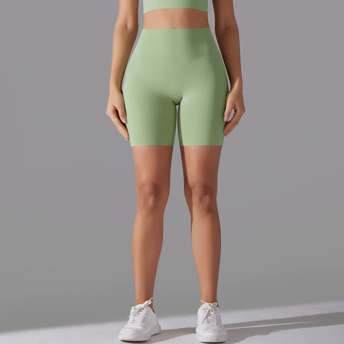 Yoga Shorts Women Fitness Shorts Running Cycling Shorts Breathable Sports Leggings High Waist Summer Workout Gym Shorts