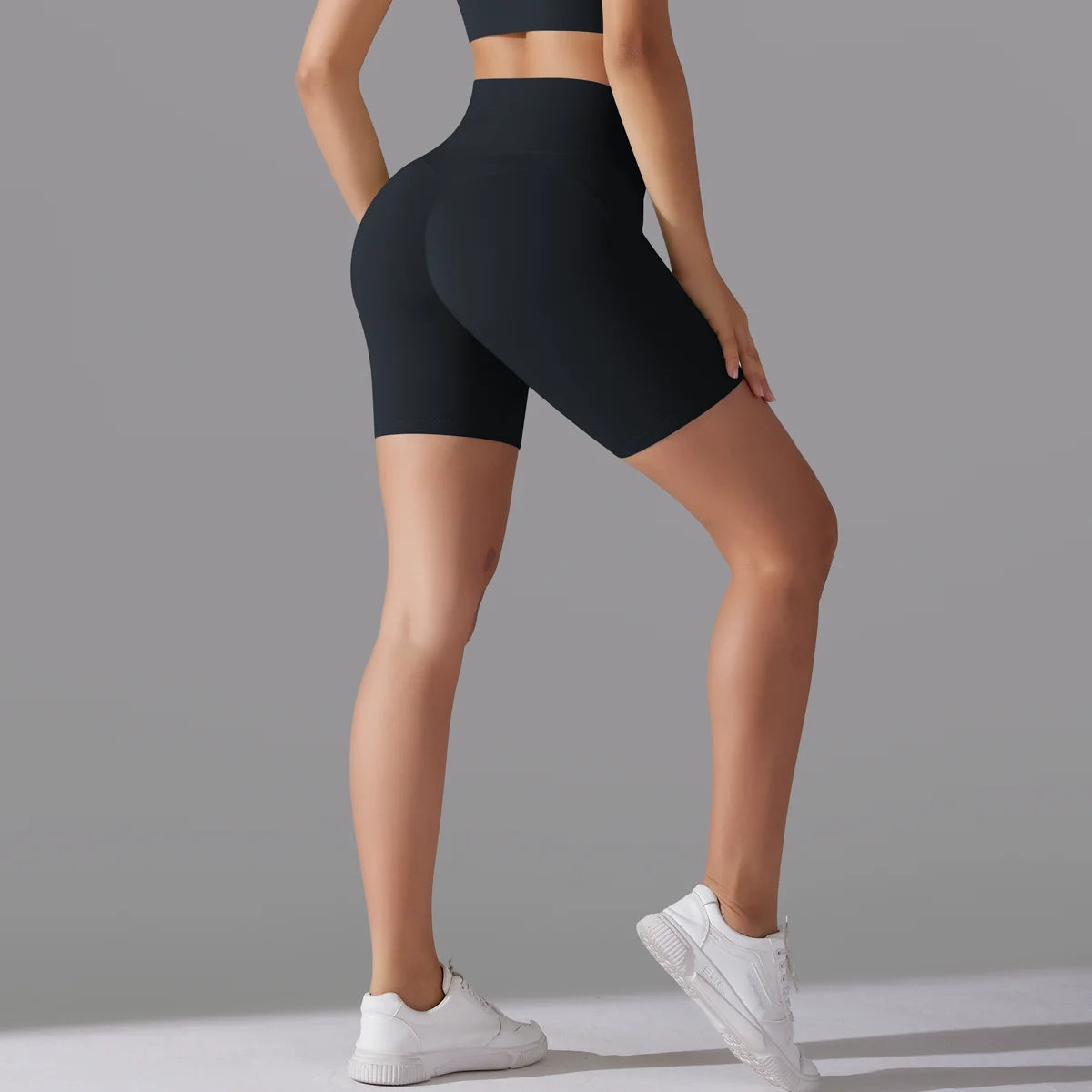 Yoga Shorts Women Fitness Shorts Running Cycling Shorts Breathable Sports Leggings High Waist Summer Workout Gym Shorts