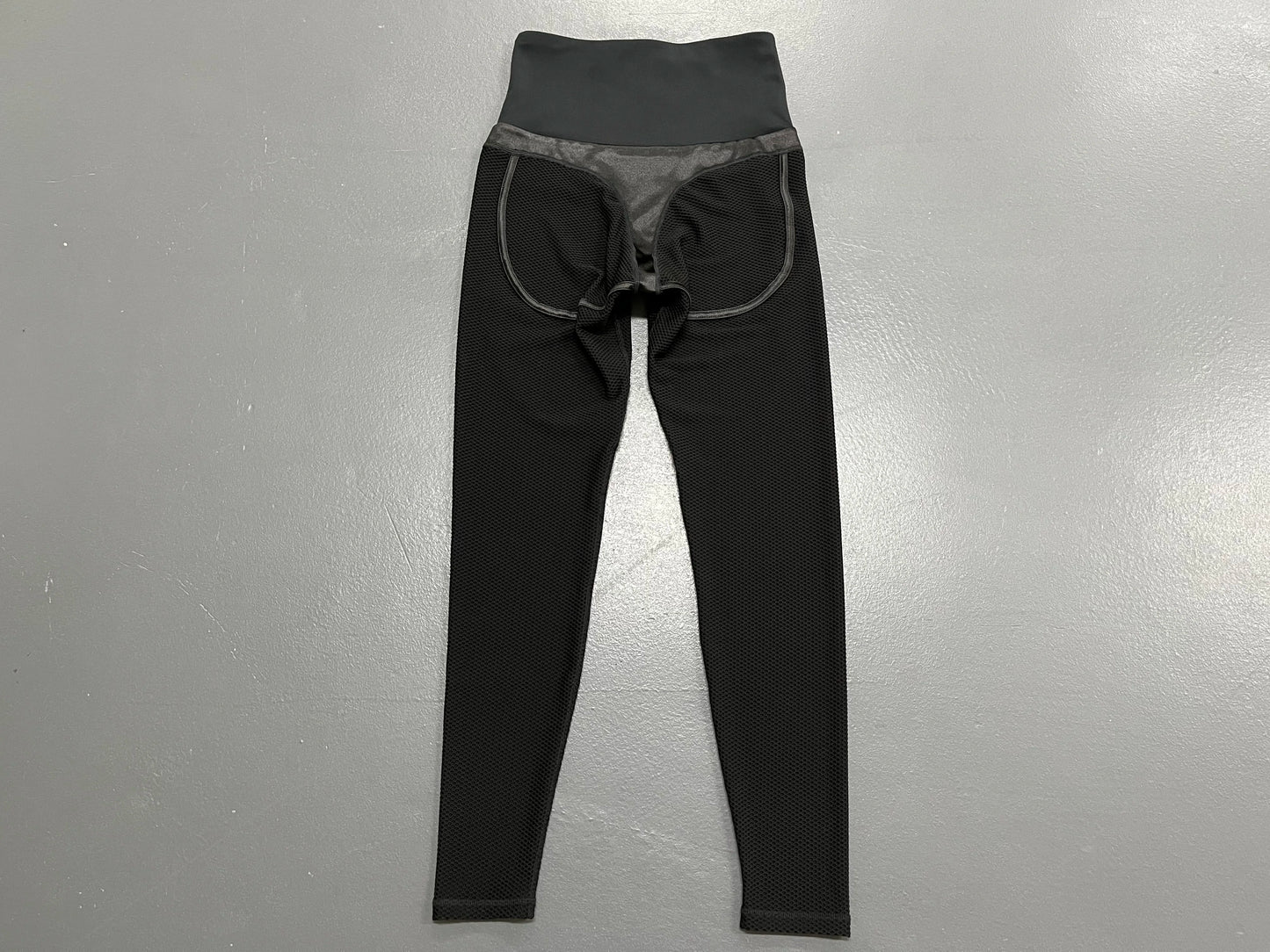 ZEEHOOH Women's Pants Gym Leggings Ultra-thin Mesh Design Yoga Sport Tights Outdoor Jogging Fitness High Waist Sweatpants