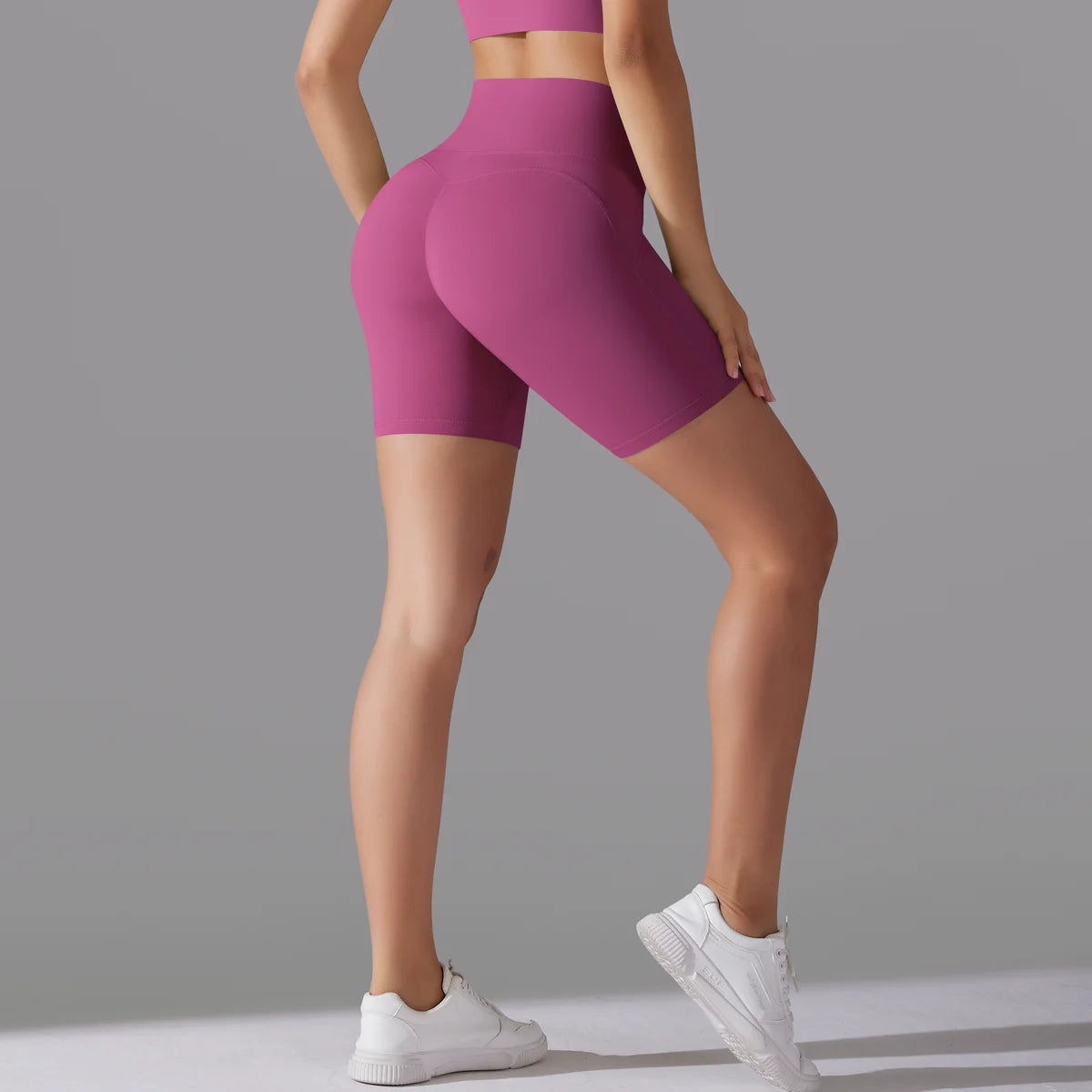 Yoga Shorts Women Fitness Shorts Running Cycling Shorts Breathable Sports Leggings High Waist Summer Workout Gym Shorts
