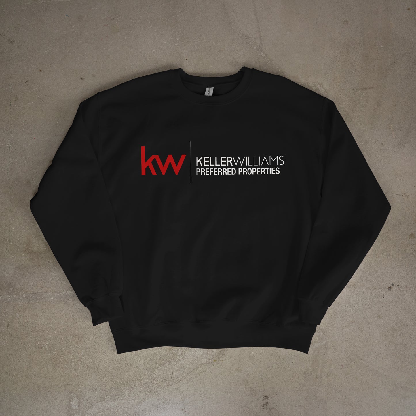 KWPP Printed Logo Sweat Shirt Black