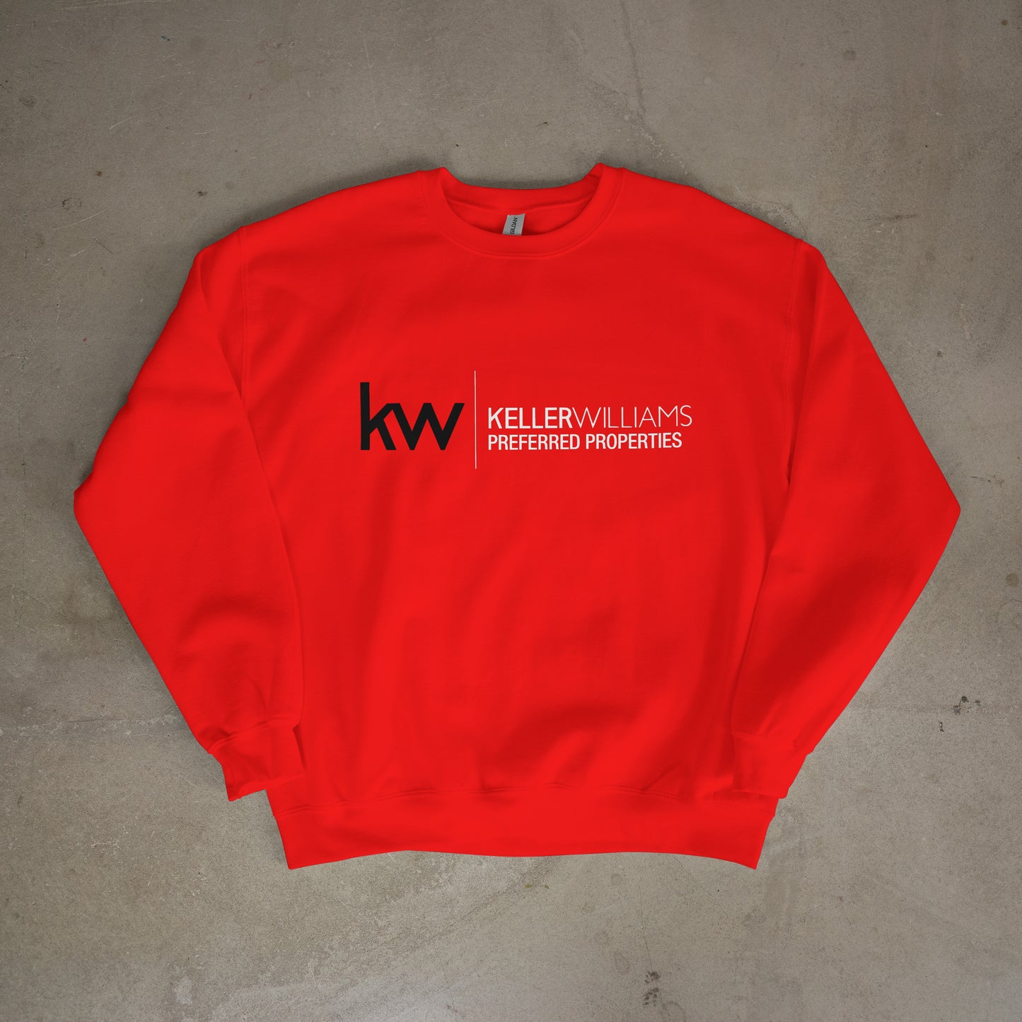 KWPP Printed Logo Sweat Shirt Red