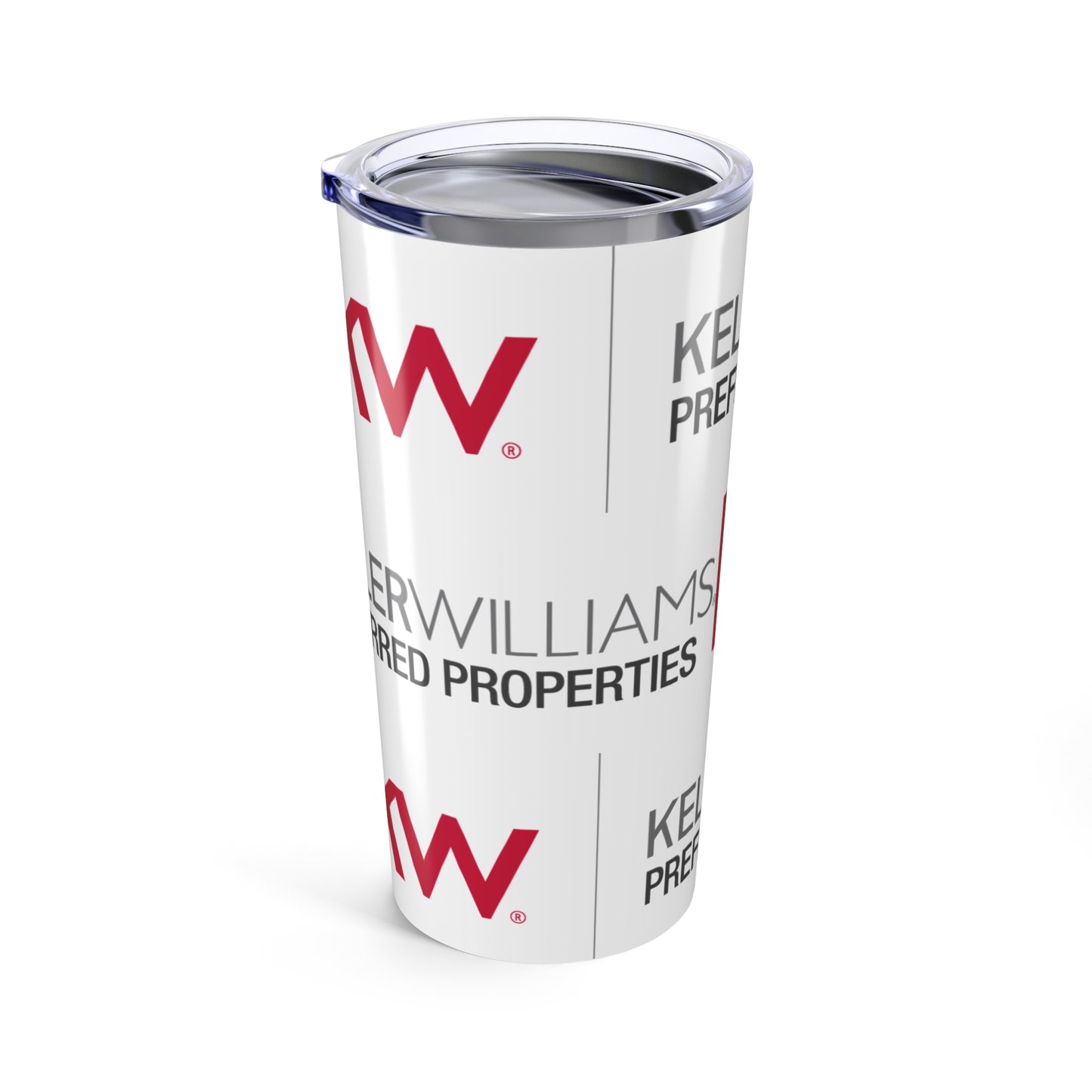 Personalized Realtor Tumbler 20oz | Unique Gift for Home Buyers | Hot & Cold Beverage Insulated Cup | Custom Logo | KW Properties