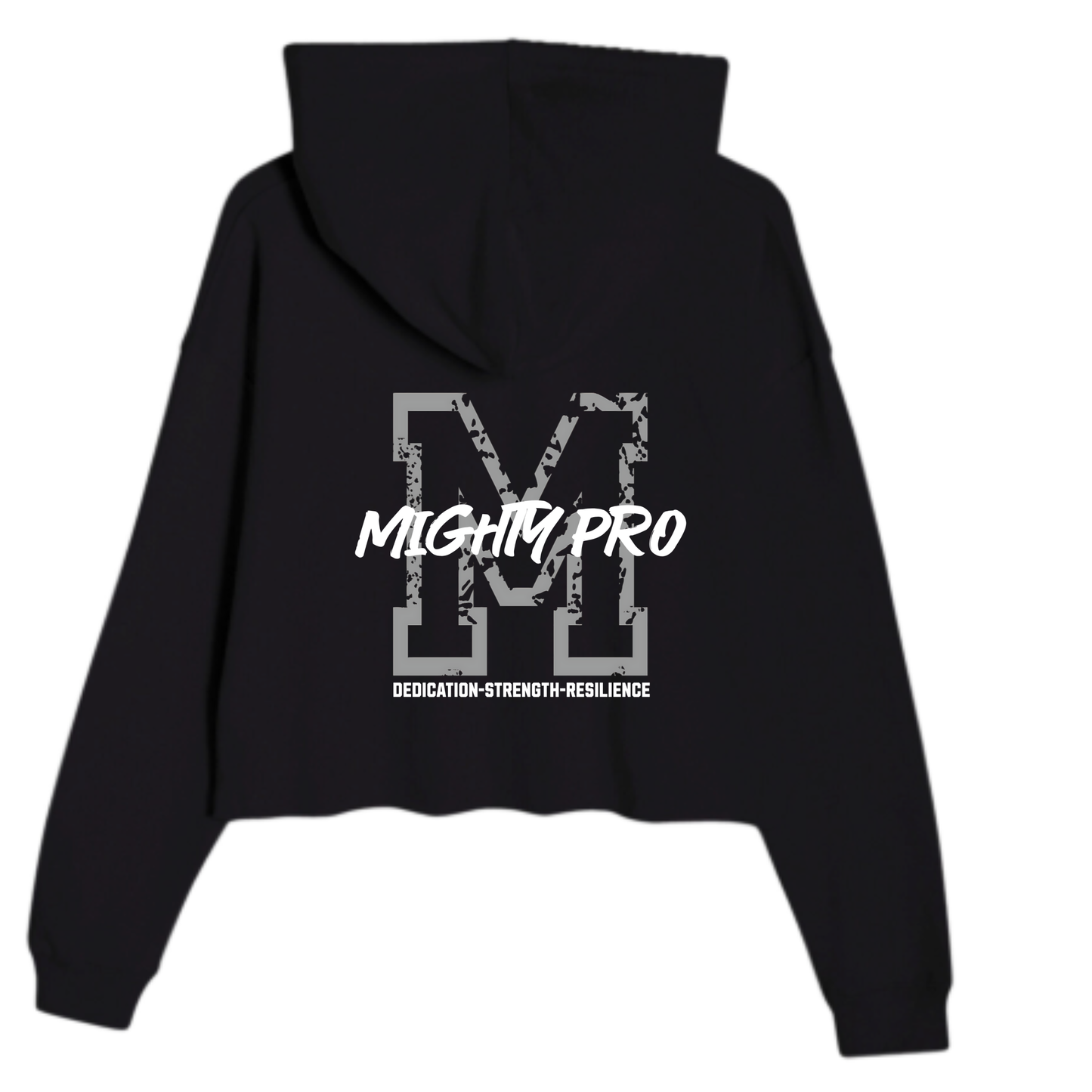 Mighty Pro Crop Top Hoodie