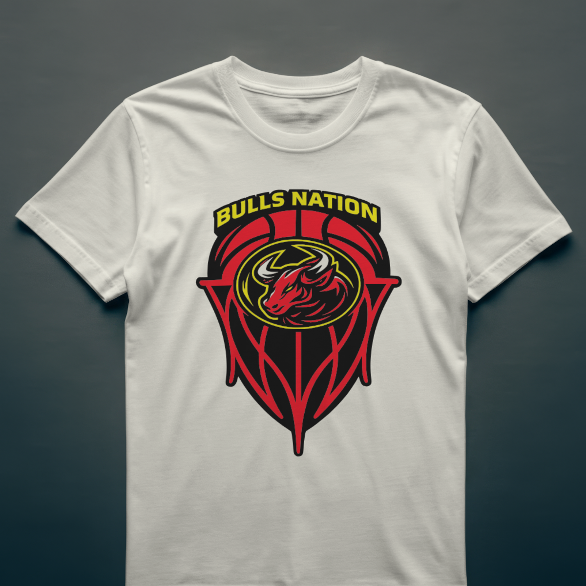Bulls Nation Basketball T-Shirt 2