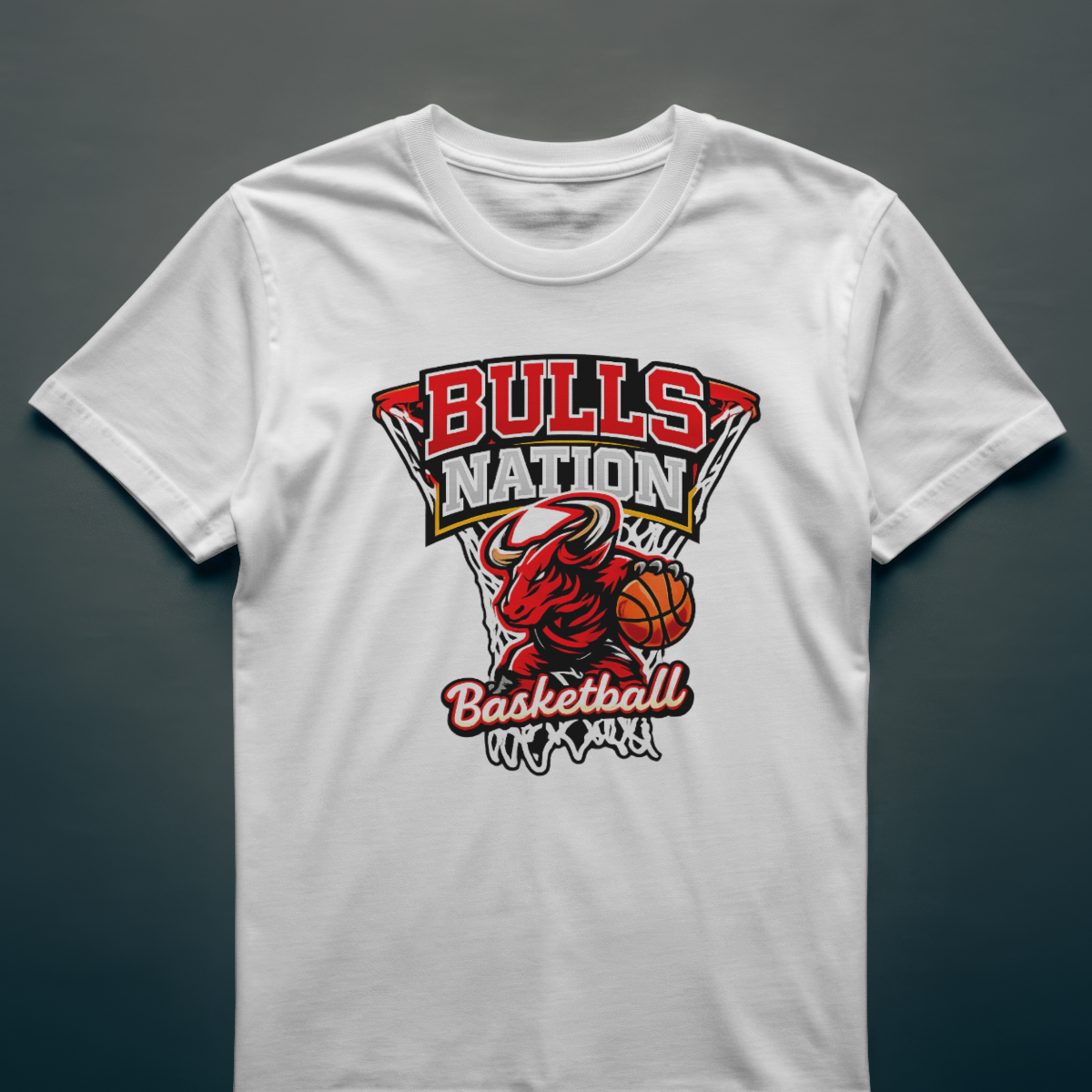 Bulls Nation Basketball T-Shirt