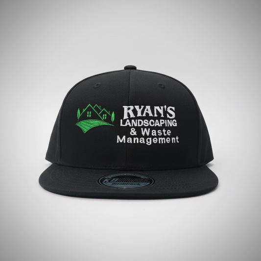 Custom Ryan Landscaping Hats with Number on back