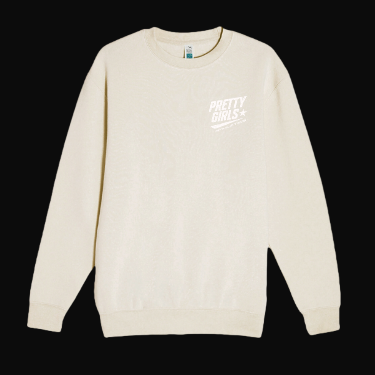 Pretty Girls Athletics – Signature Pink Embroidered Crew Neck