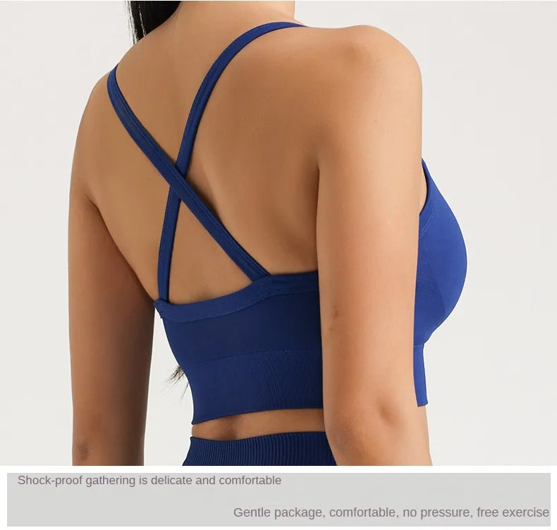Women's Yoga Suit Sports Underwear Leggings High Stretch Sportswear Quick Dry Breathable Training Clothes Pants