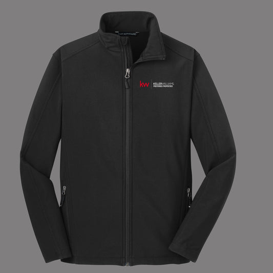 KWPP Embroidered Port Authority® Core Soft Shell Jacket (Black) MEN