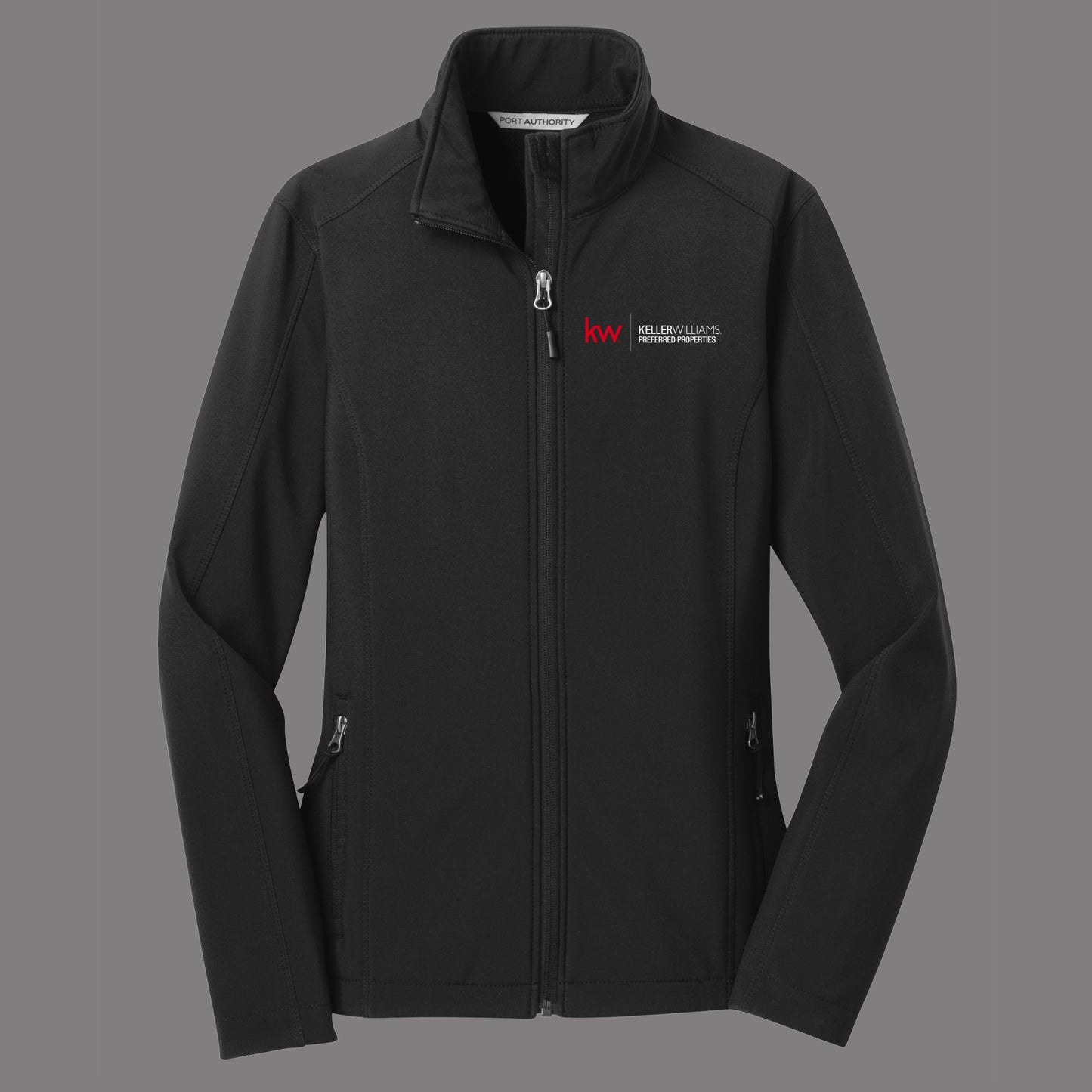 KWPP Embroidered Port Authority® Core Soft Shell Jacket (Black) WOMEN