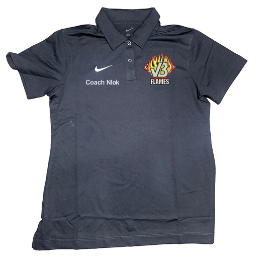 Custom VA Flames logo Embroidery