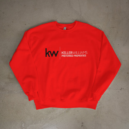 KWPP Printed Logo Sweat Shirt Red