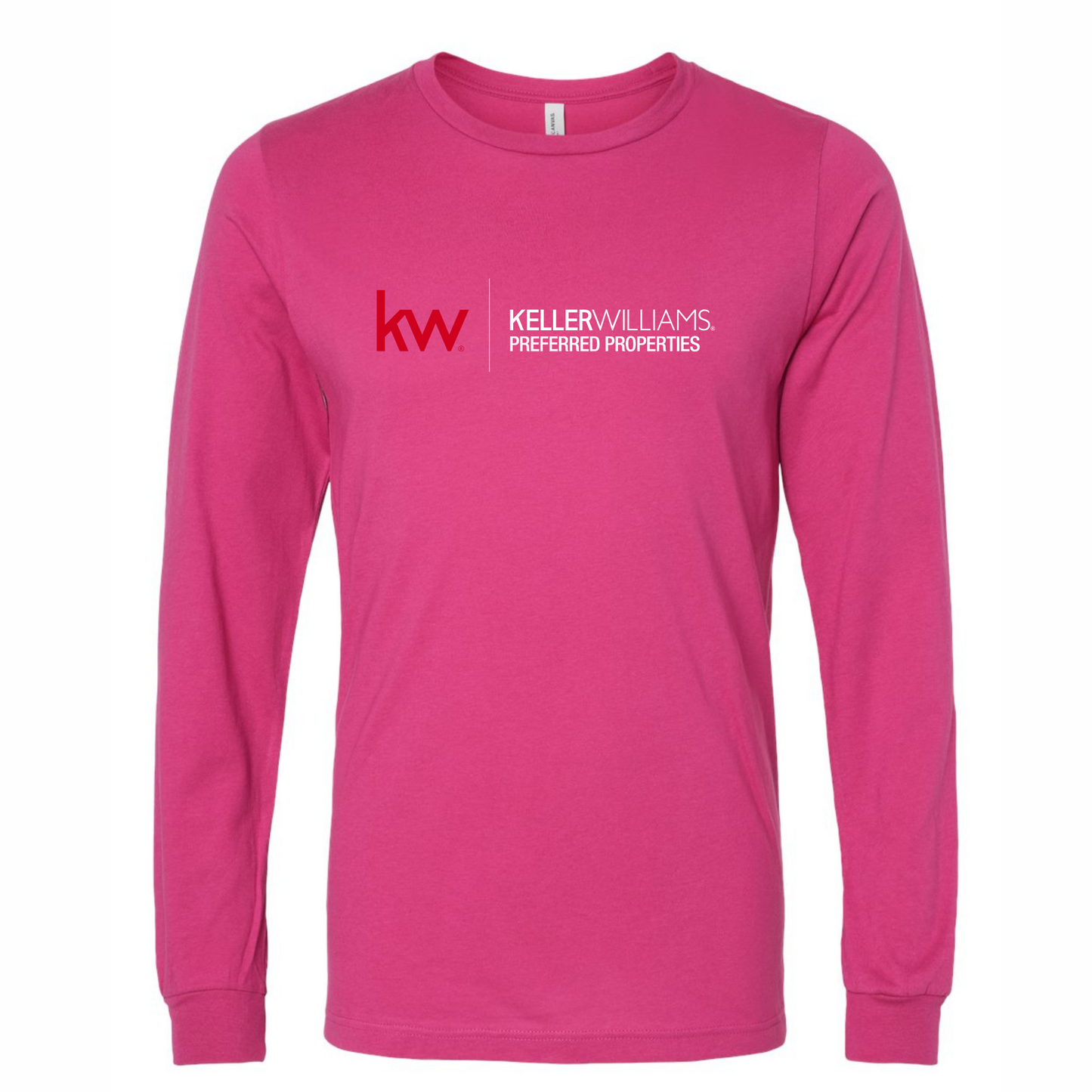 Keller Williams Preferred Properties – Breast Cancer Awareness Tee (Long Sleeve)