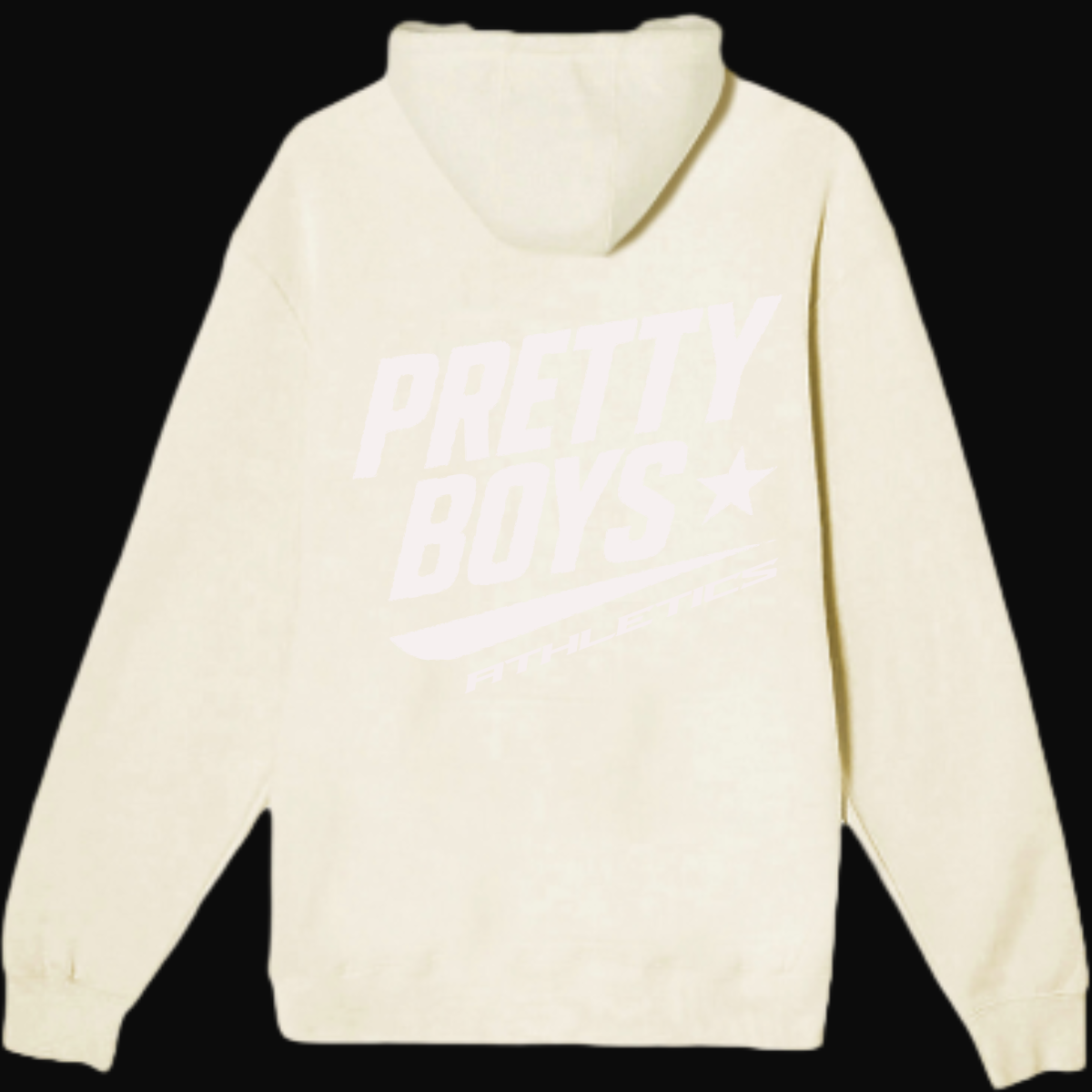 Pretty Boy Athletics – Signature Sand Shell Puff Letter Hoodie