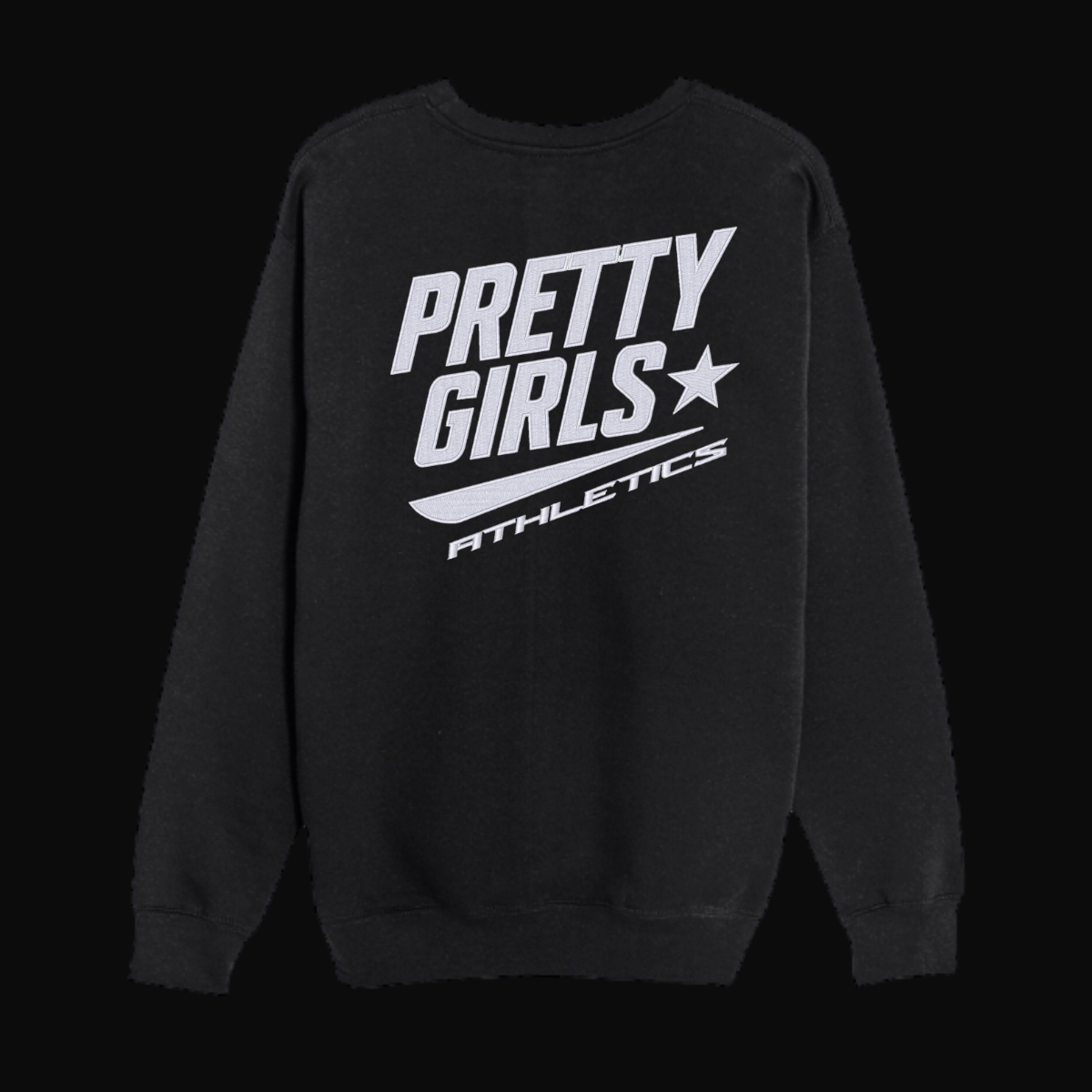 Pretty Girls Athletics – Signature Pink Embroidered Crew Neck