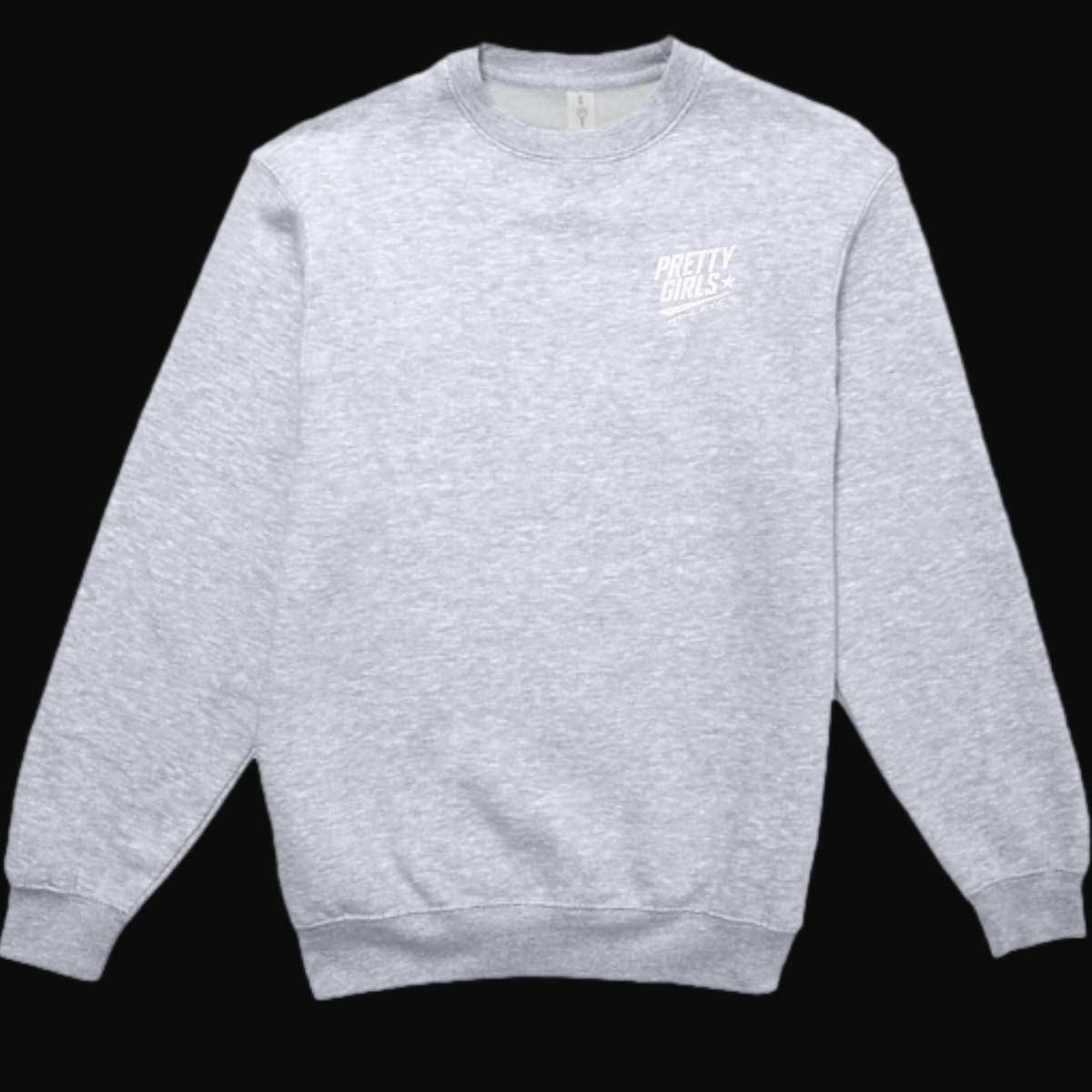 Pretty Girls Athletics – Signature Pink Embroidered Crew Neck