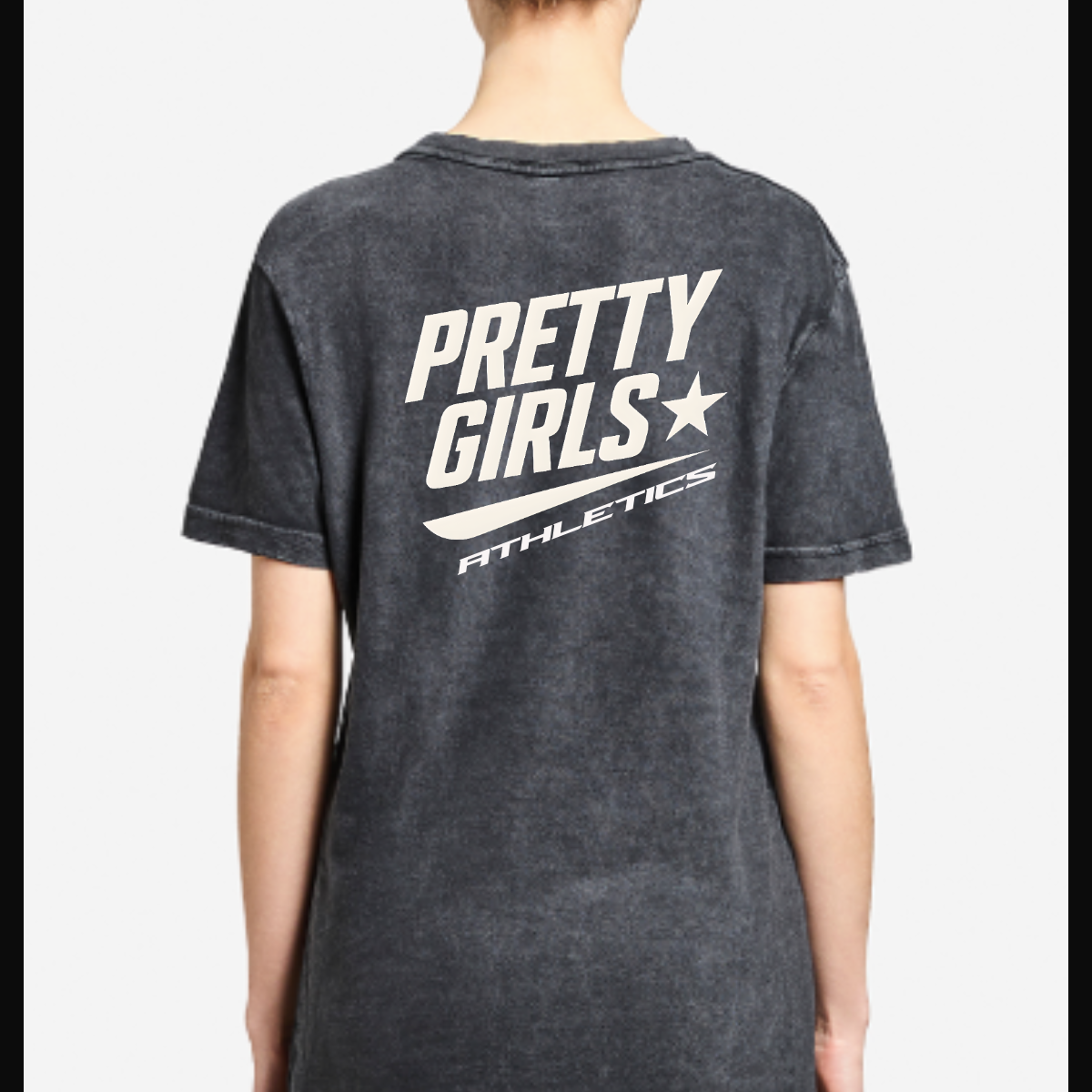 Pretty Girl Athletics Premium Mineral Wash Tee