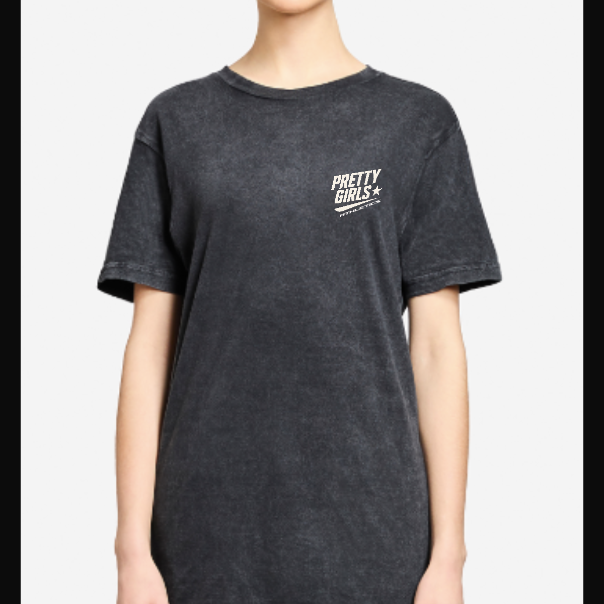 Pretty Girl Athletics Premium Mineral Wash Tee