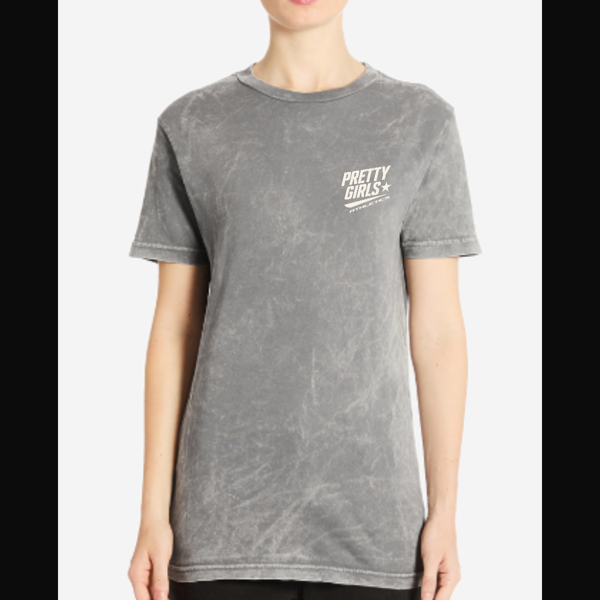 Pretty Girl Athletics Premium Mineral Wash Tee